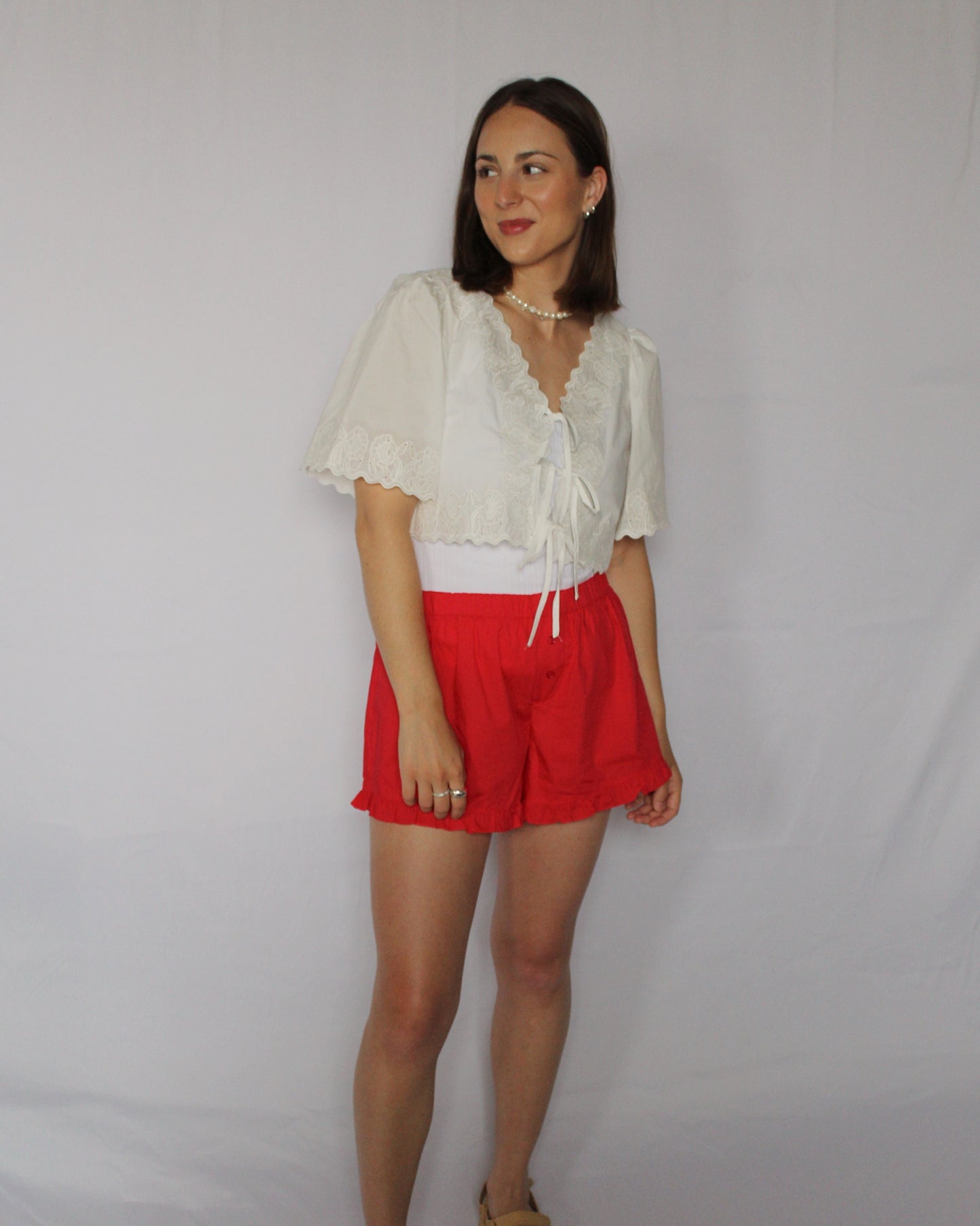 Hailey Embroidered Blouse