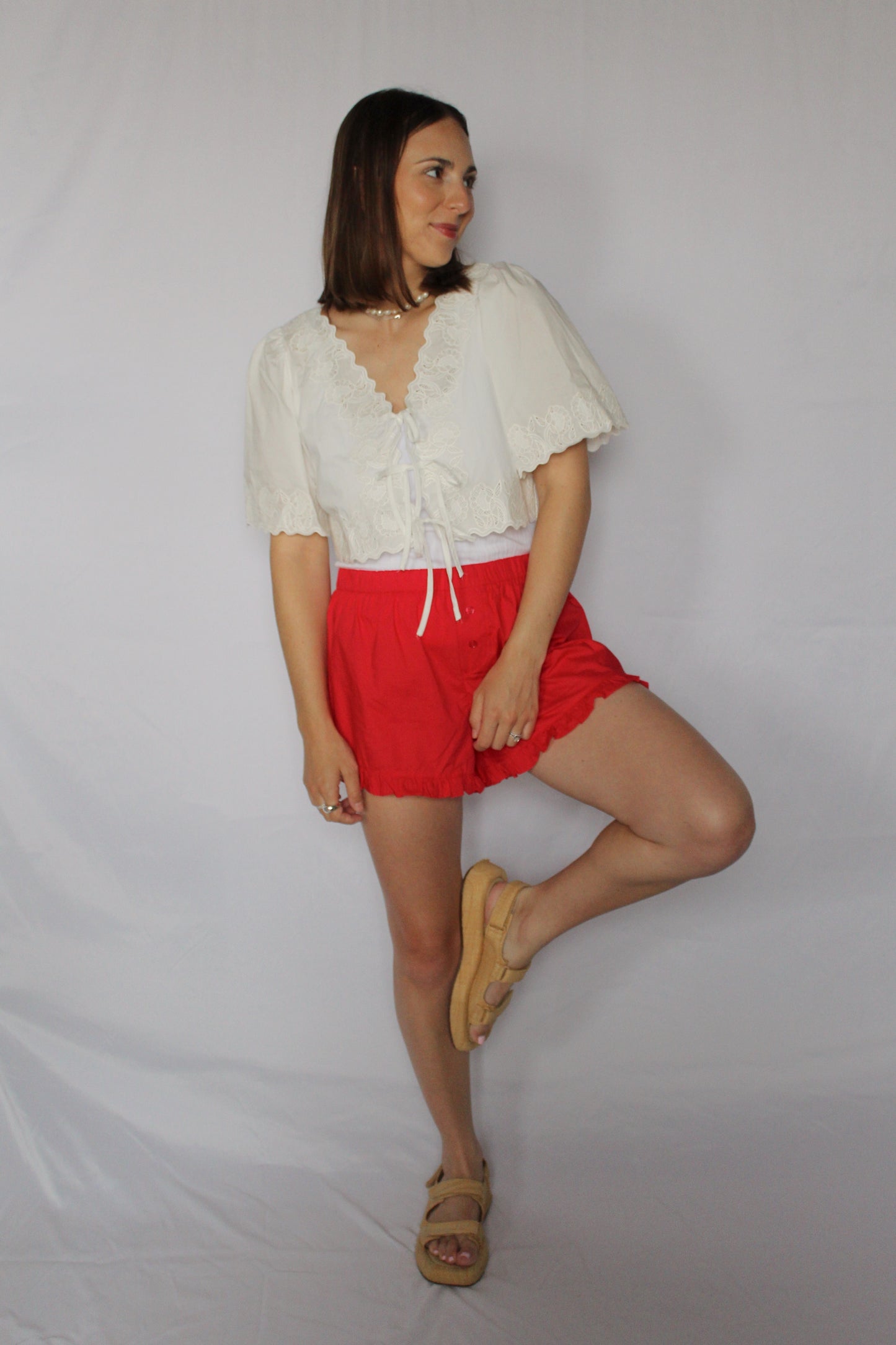 Hailey Embroidered Blouse