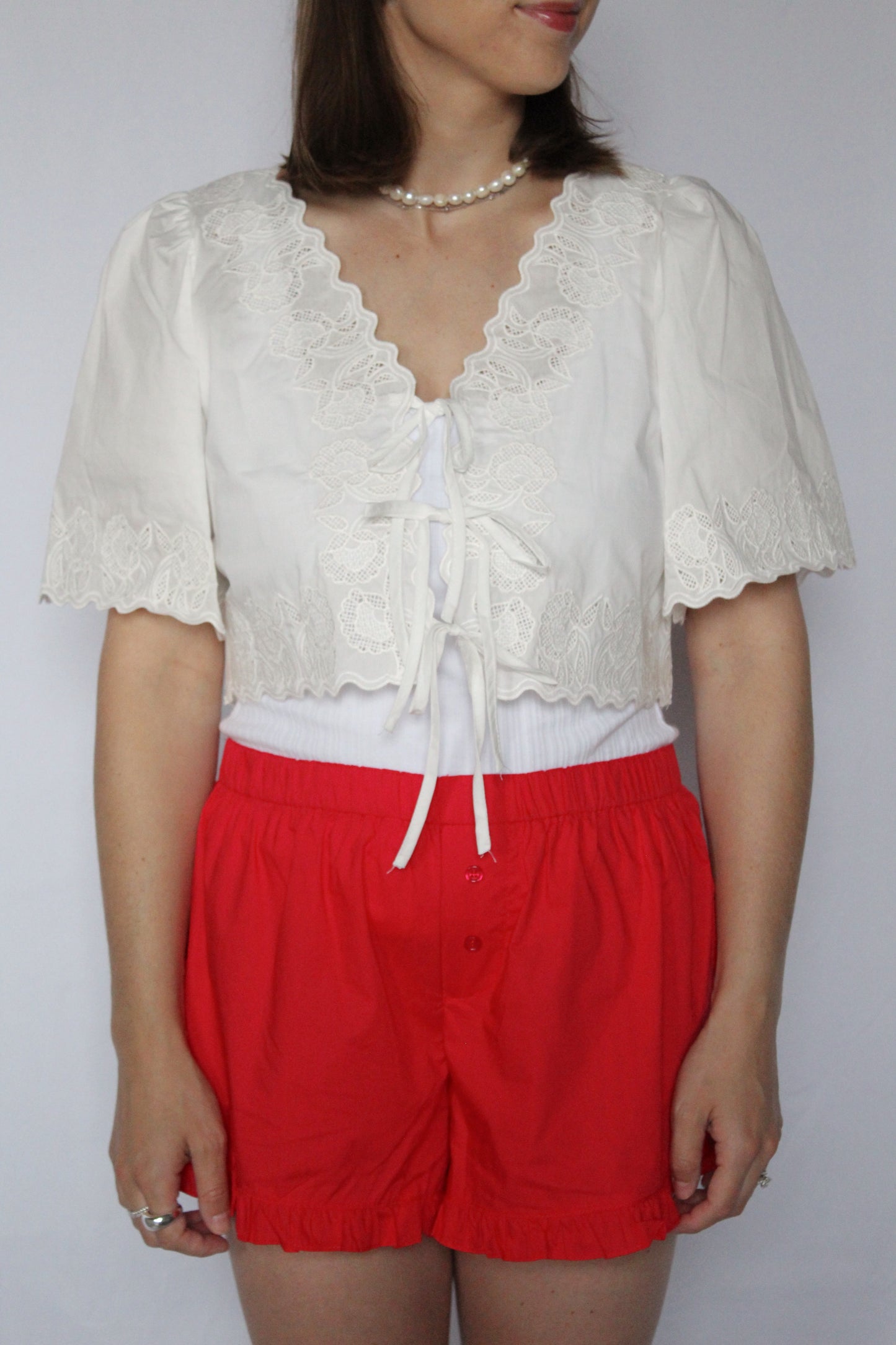 Loucia Ruffle Boxer Shorts