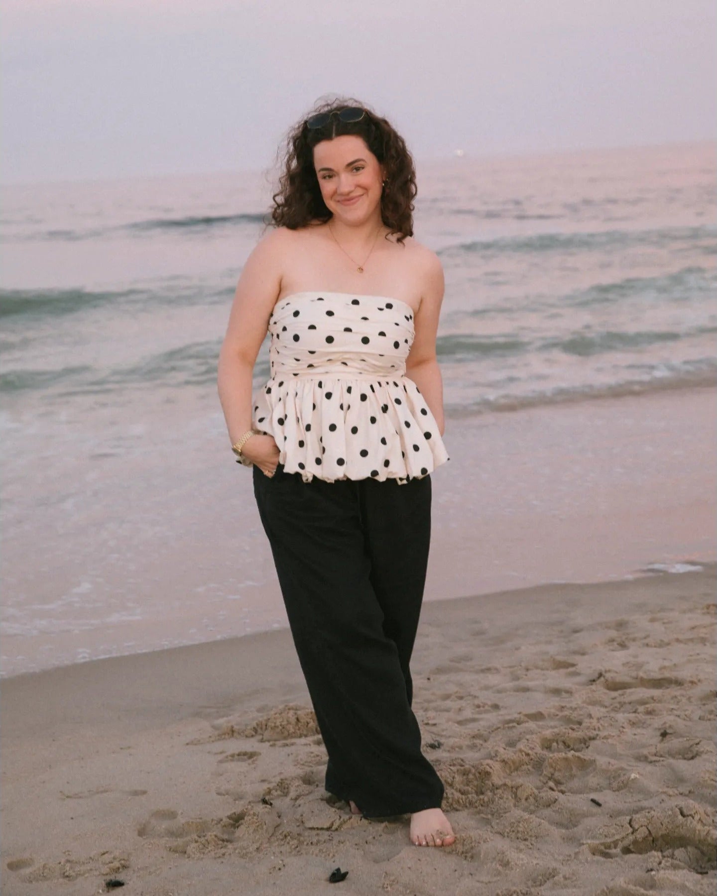 Paige Polka Dot Blouse
