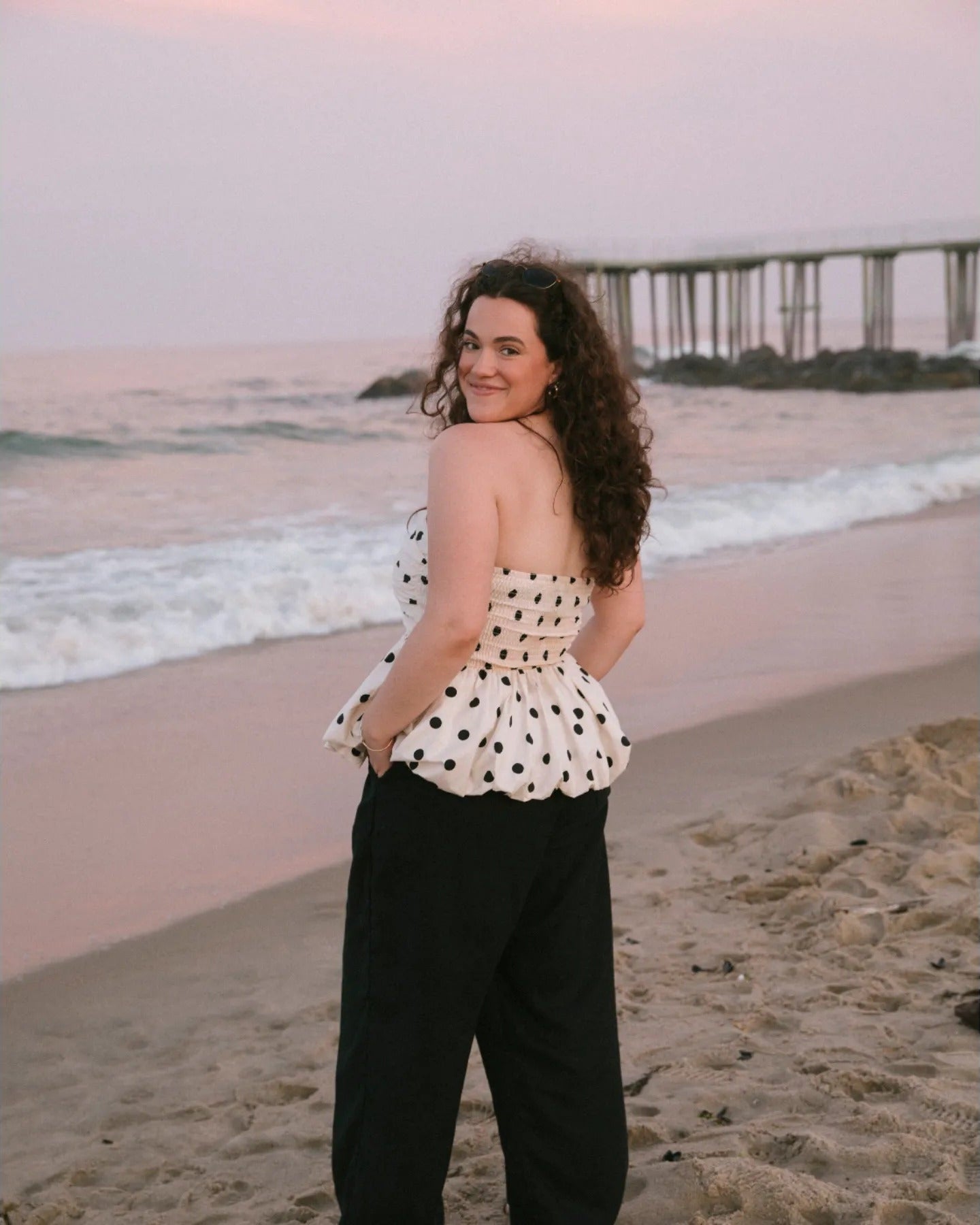 Paige Polka Dot Blouse
