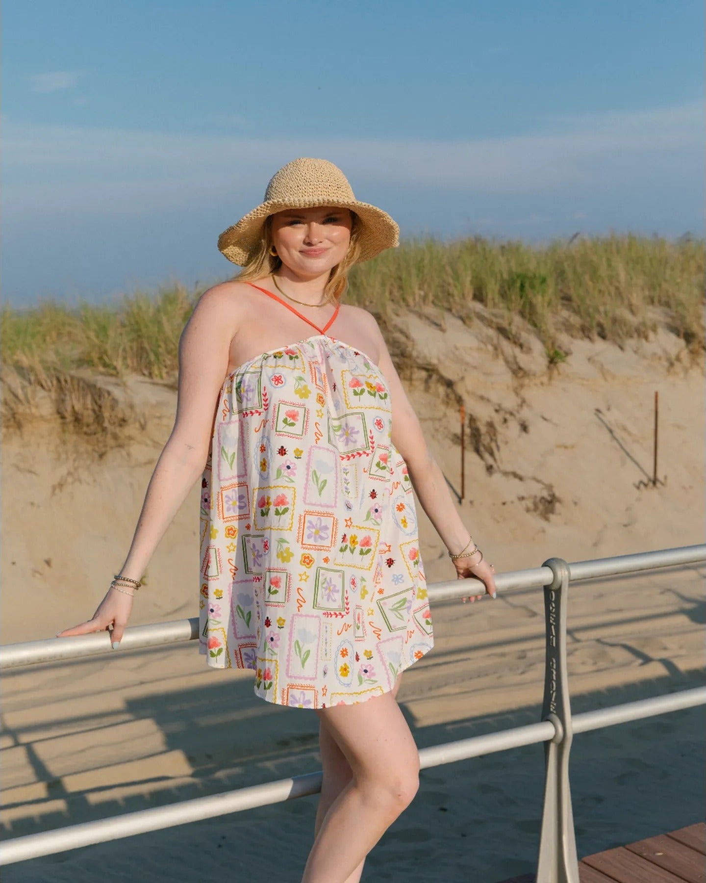 Madeline Mini Halter Dress