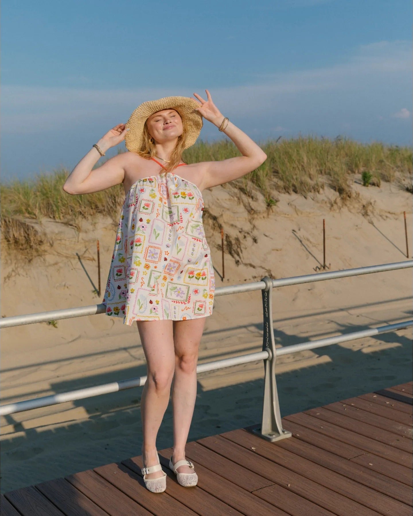 Madeline Mini Halter Dress