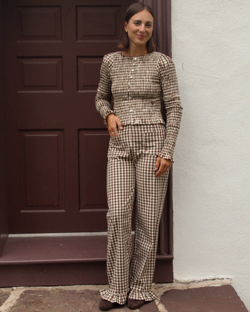 Amelia Ruffle Hem Pants