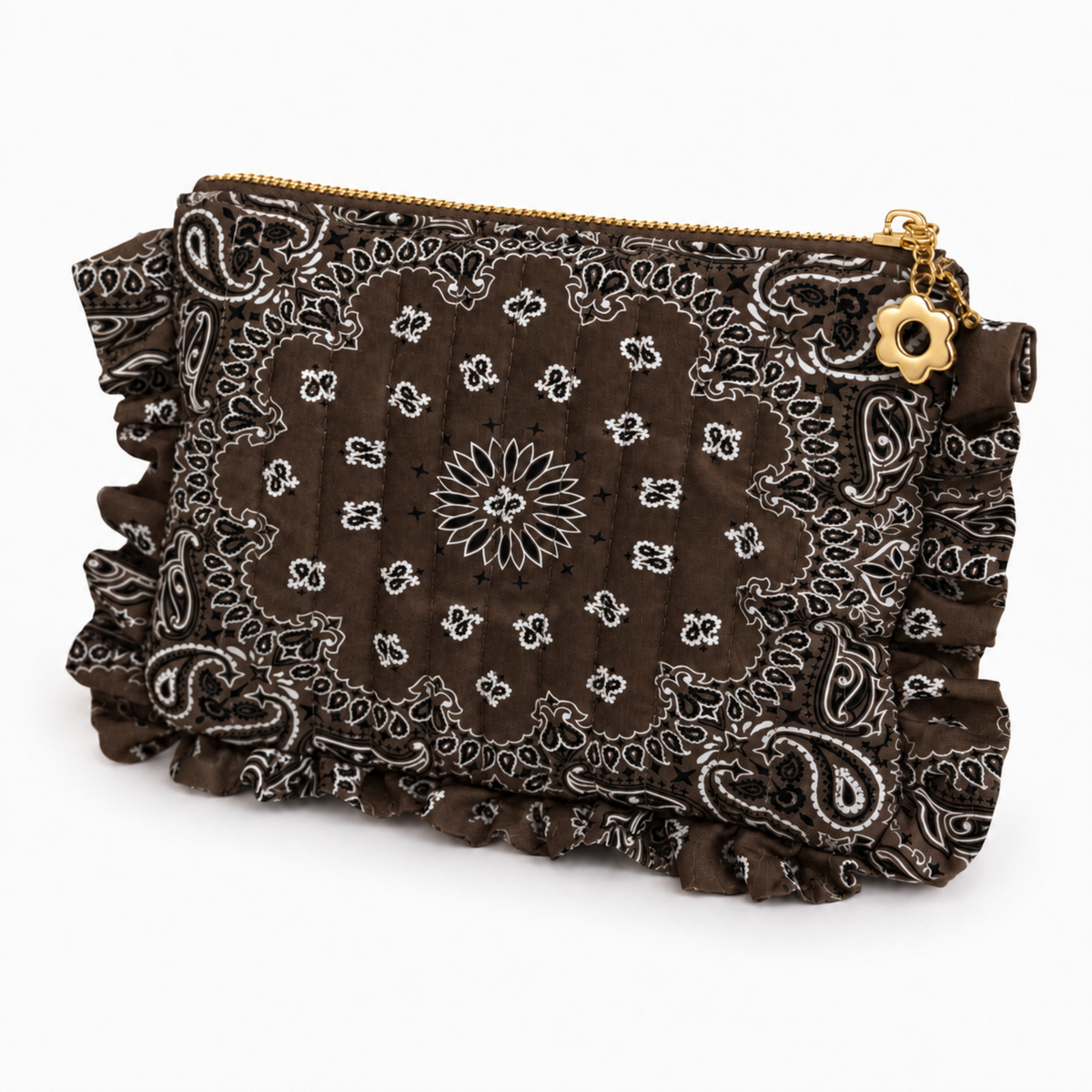 Bandana Ruffle Pouch