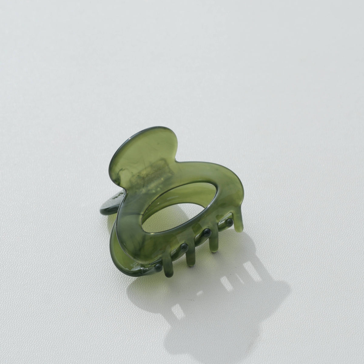 Jade Green Claw Clips