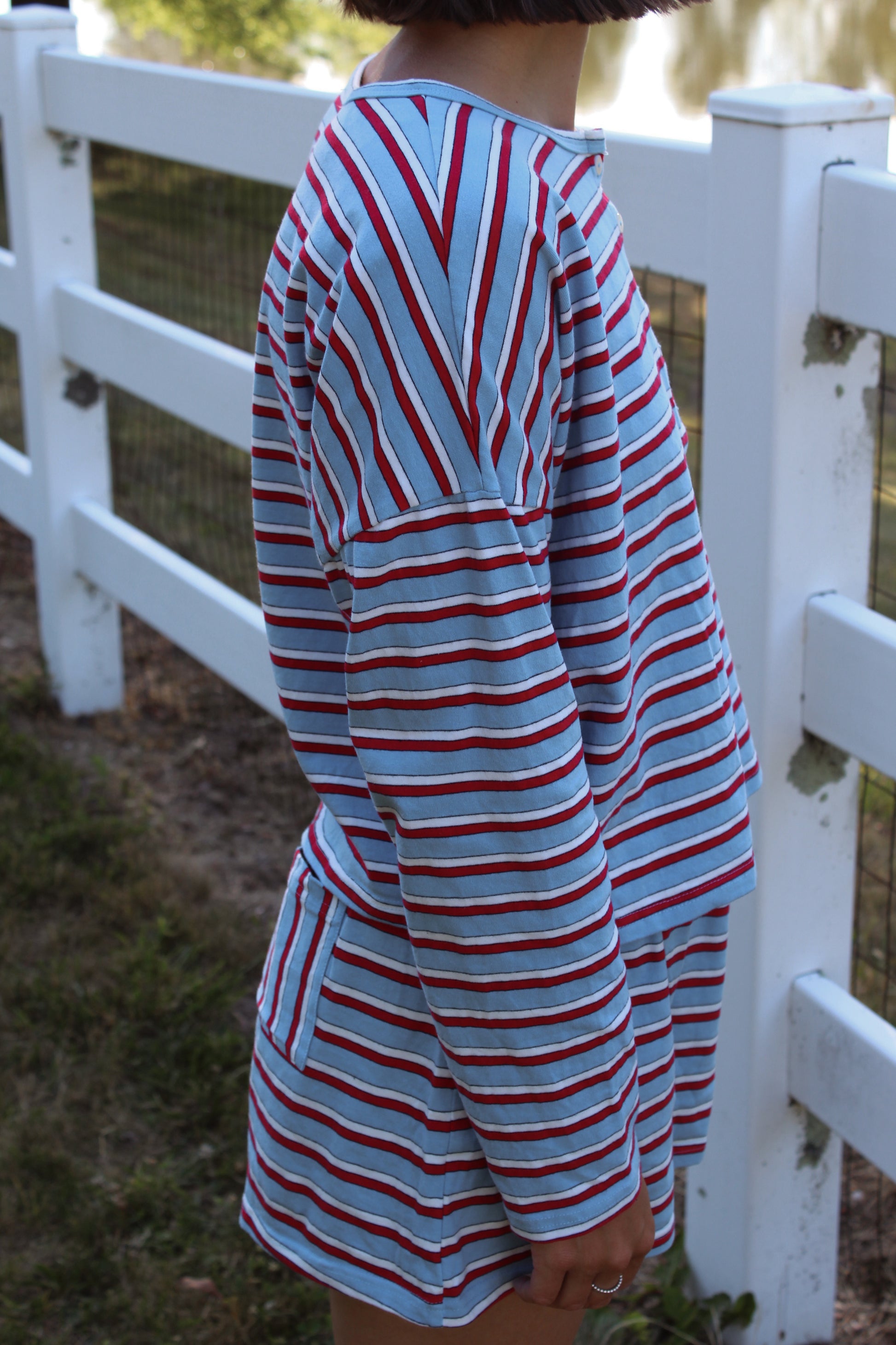 Nantucket Morning Stripe Cardi