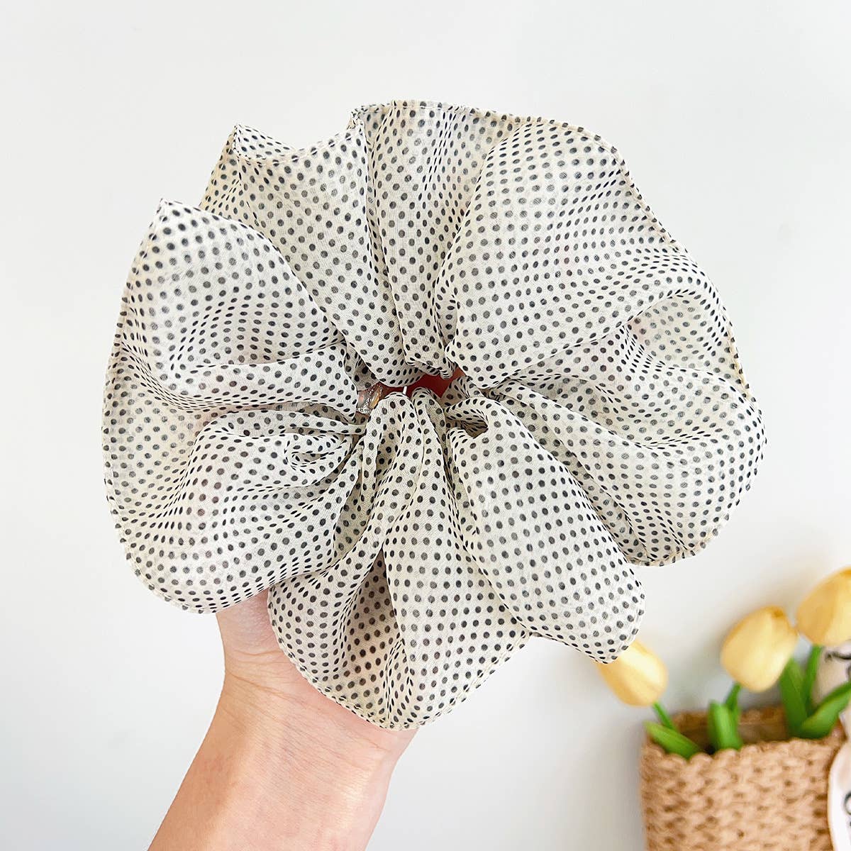 Polka Dot Scrunchies - 2 Pack