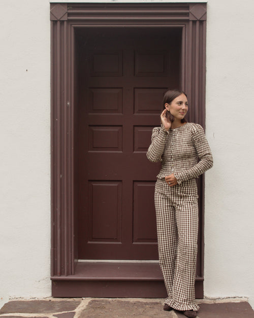 Amelia Ruffle Hem Pants