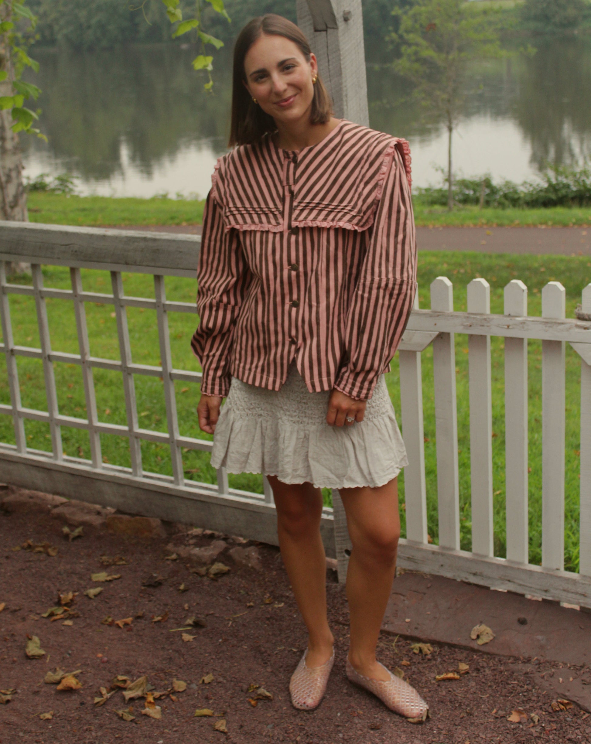 Peter Pan Stripe Jacket