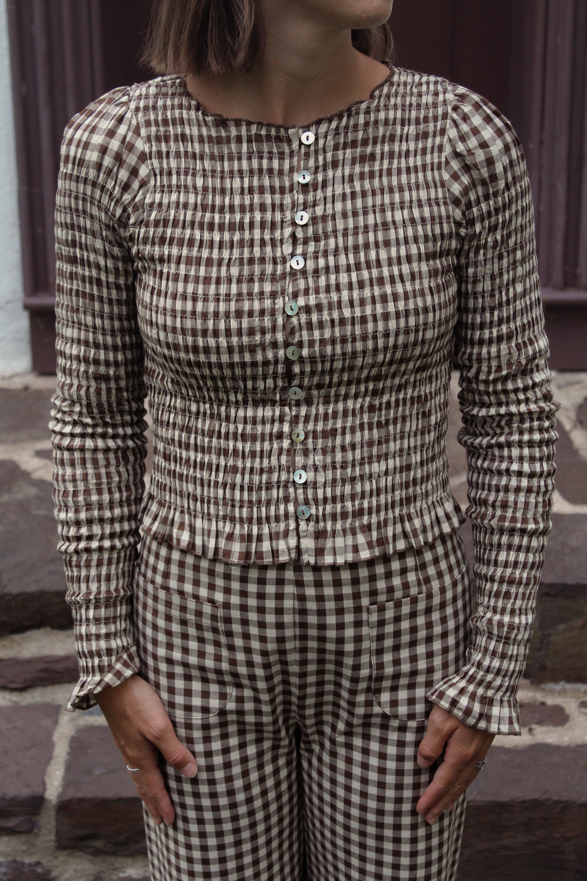 Eleanor Smocked Blouse