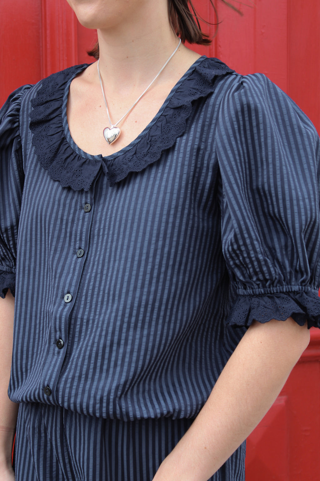 The Petal Stripe Top