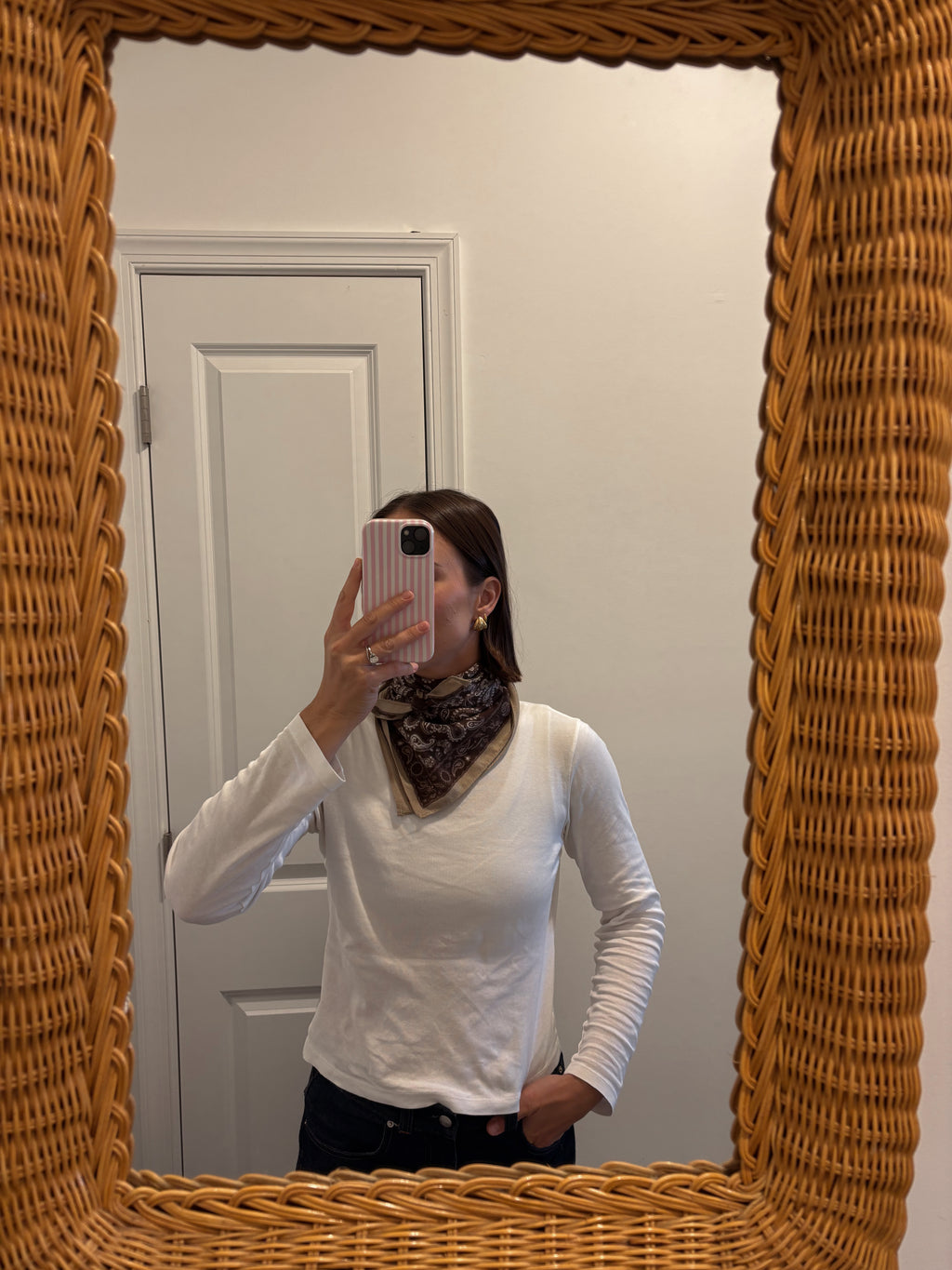 Vintage Square Scarf
