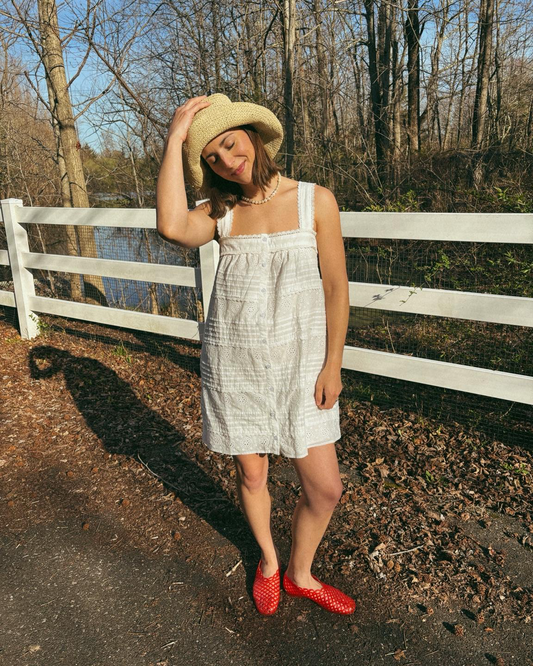 Violet Mini White Dress