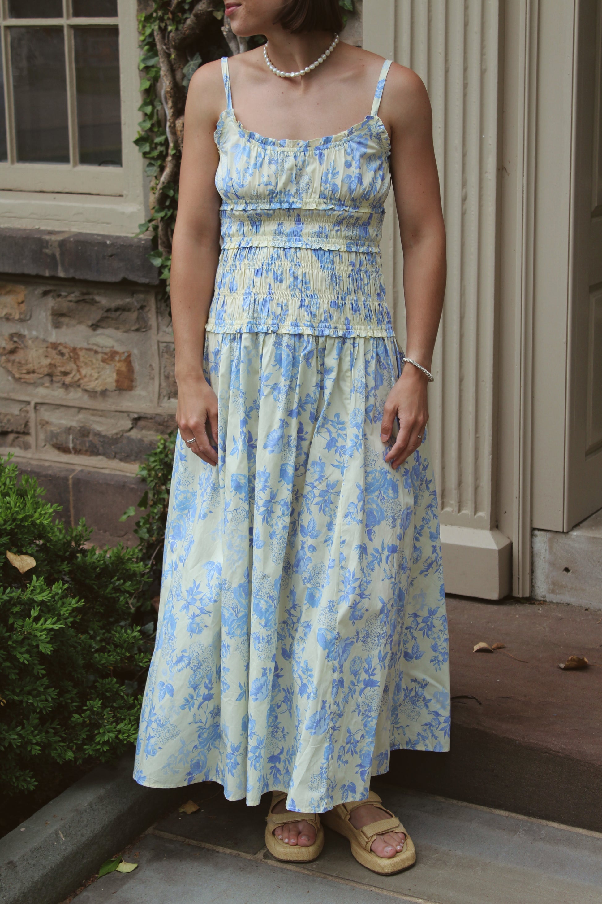 Isla Smocked Maxi Dress