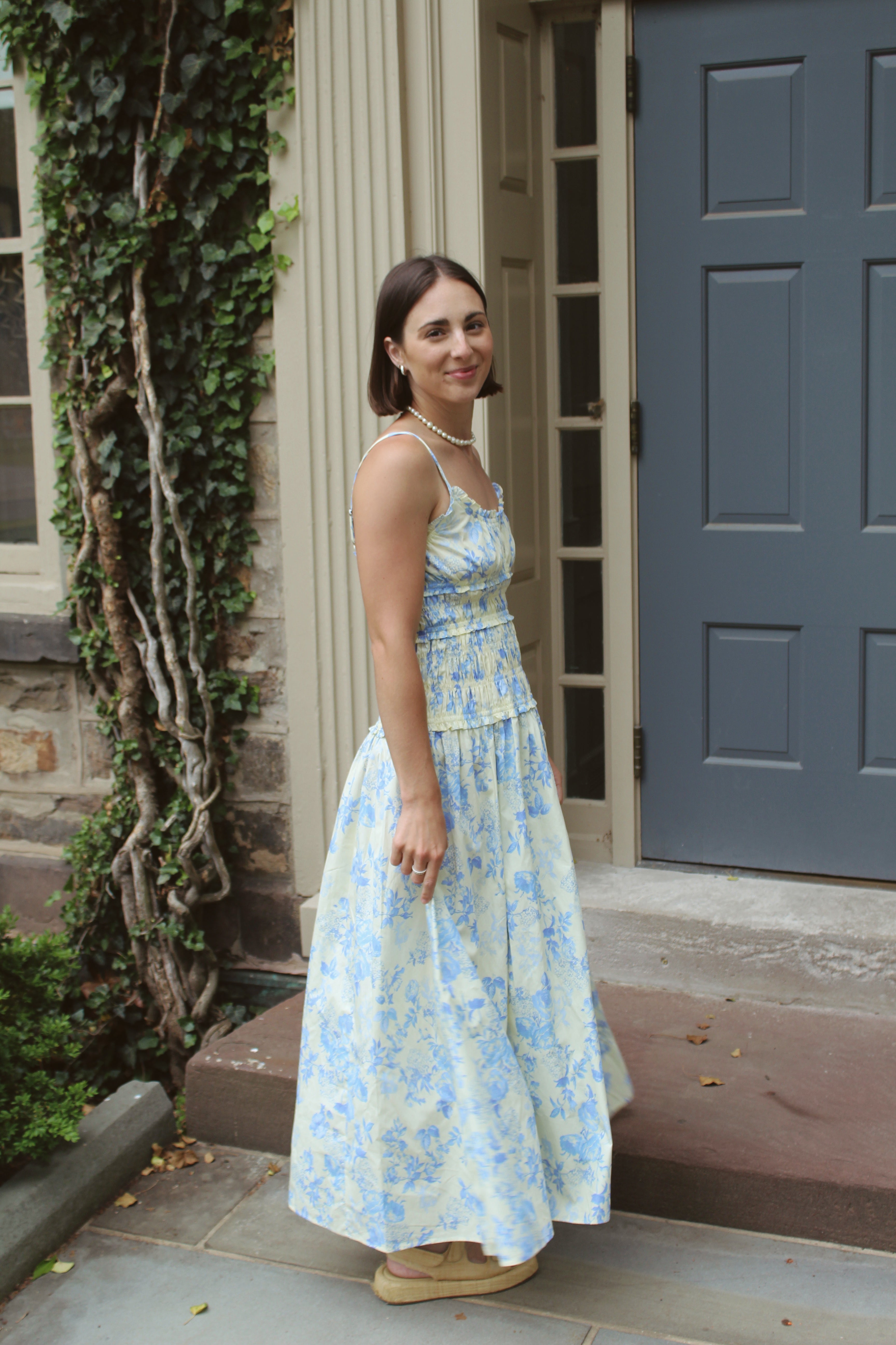 Isla Smocked Maxi Dress