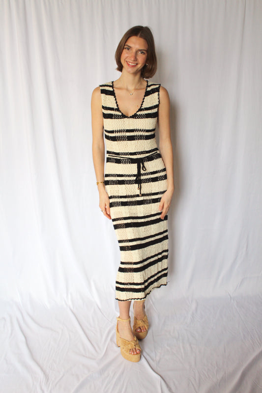 Charlotte Midi Crochet Dress