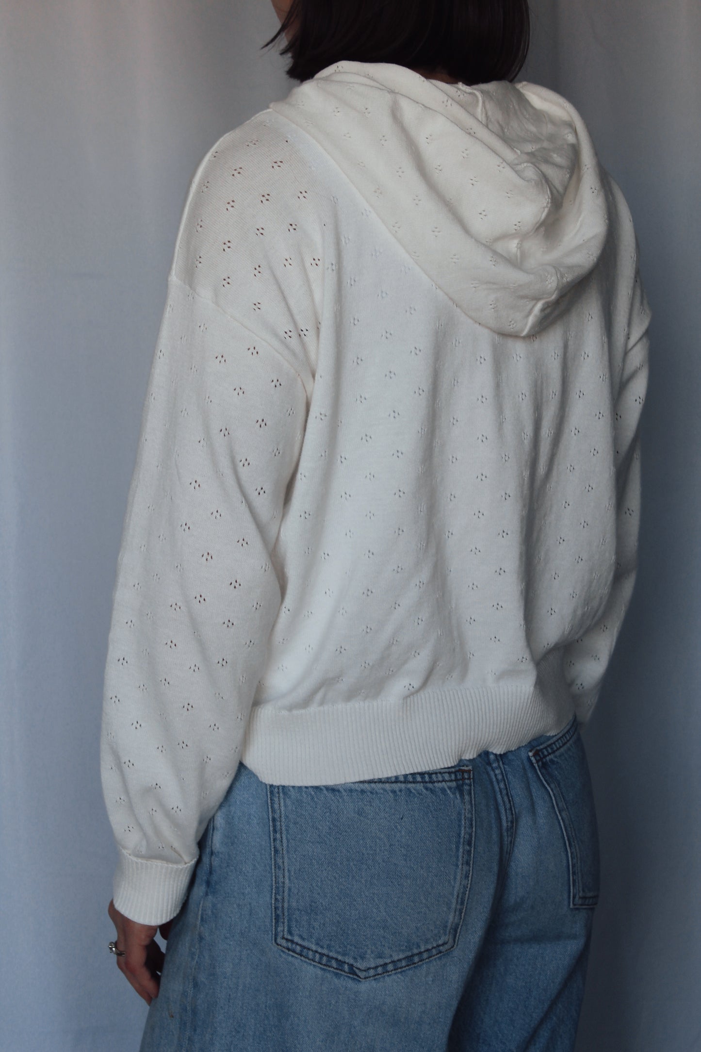 Sweetheart Pointelle Cardi