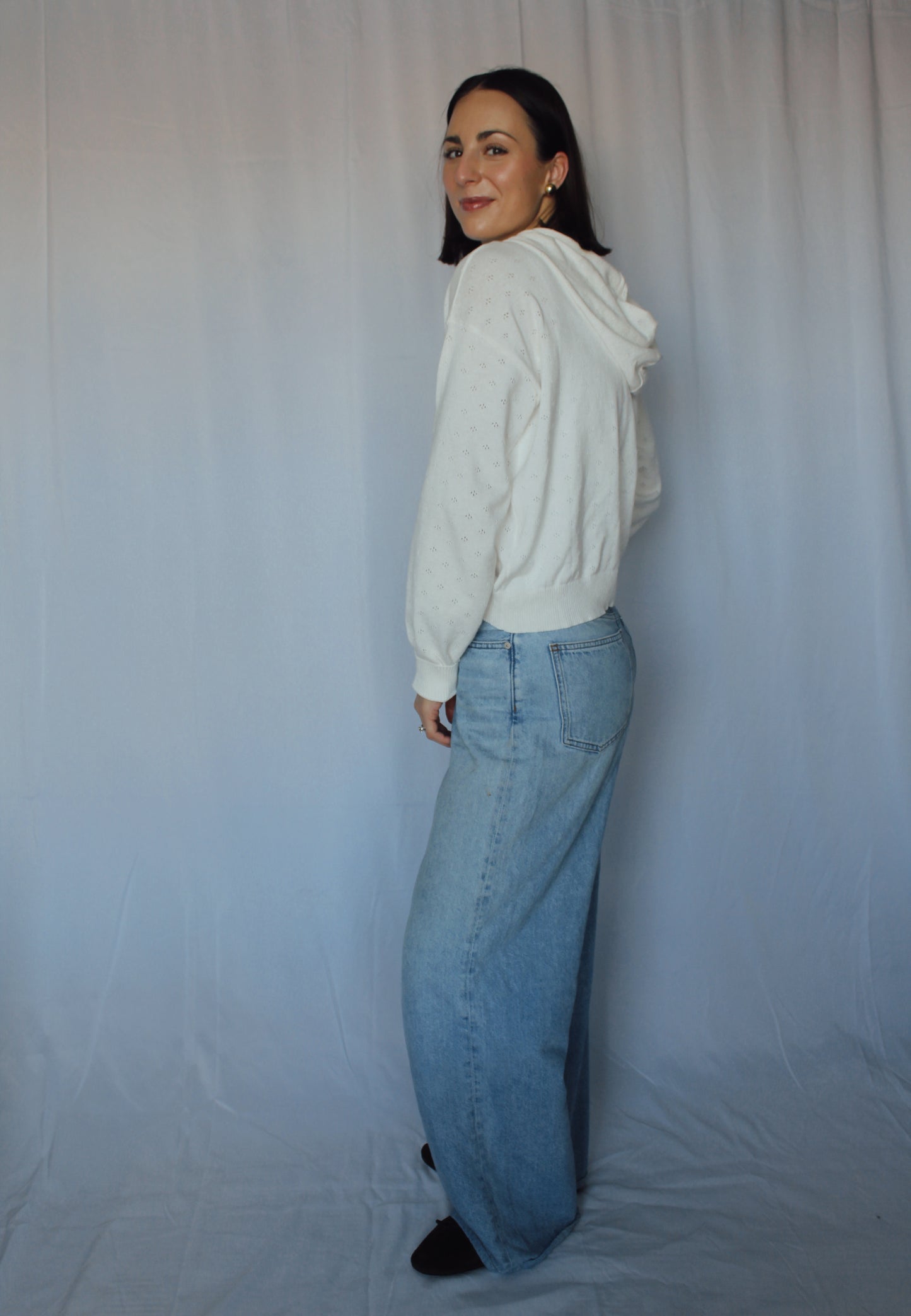 Sweetheart Pointelle Cardi