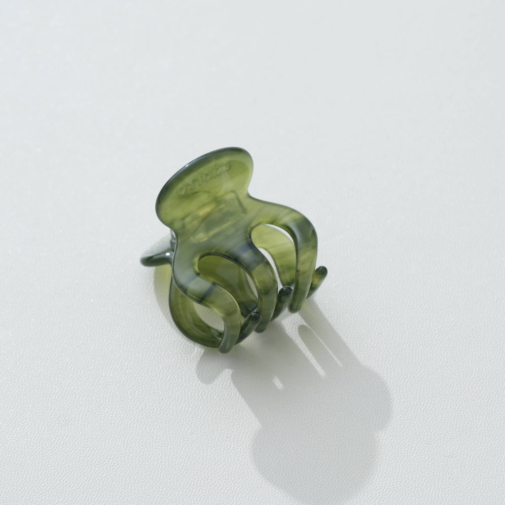 Jade Green Claw Clips