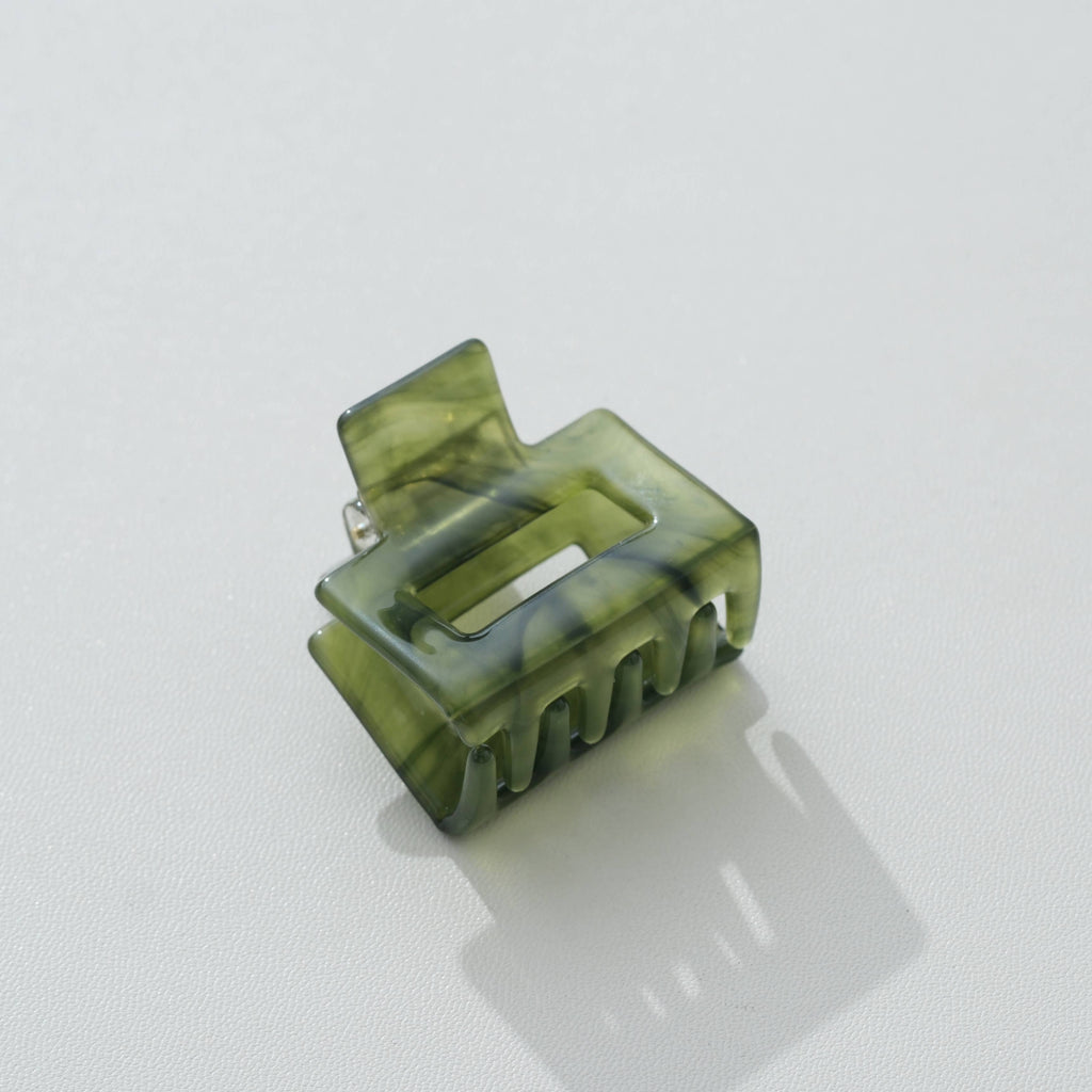Jade Green Claw Clips