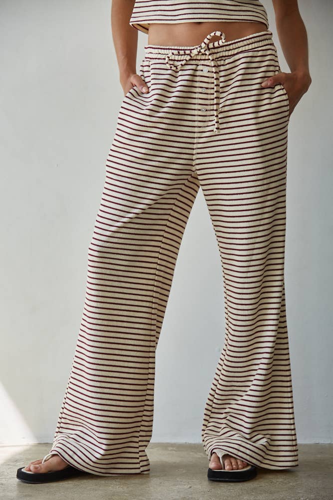 Olivia Stripe Lounge Pants
