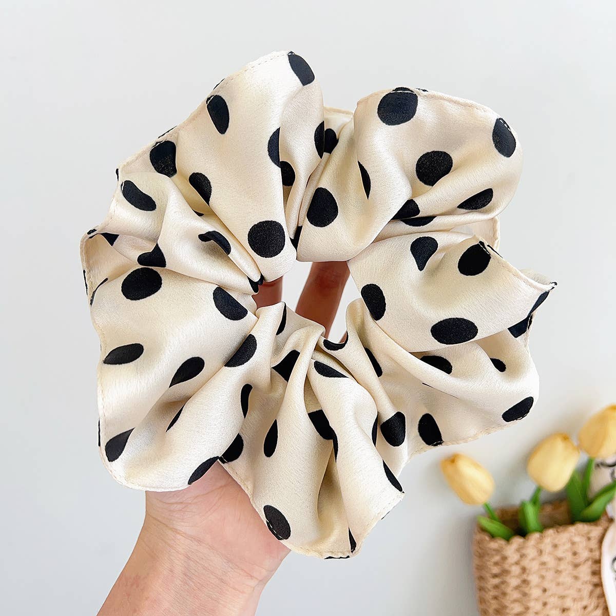 Polka Dot Scrunchies - 2 Pack