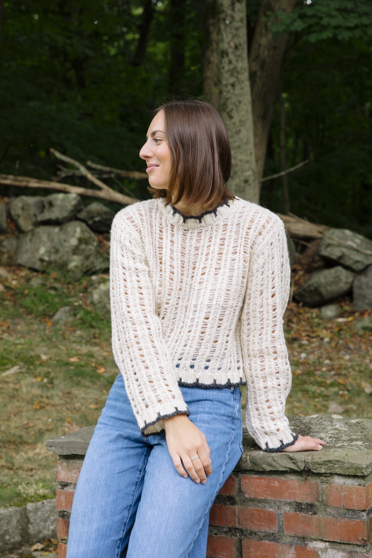 Lindsey Knitted Sweater Top